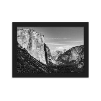 Foto con Cornice - El Capitan + Half Dome - Yosemite - California (cm)
