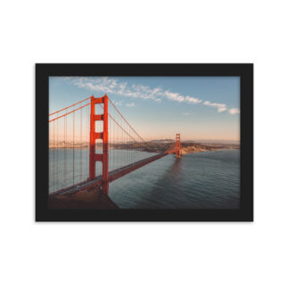 Foto con Cornice - Golden Gate Bridge - San Francisco - California (cm)