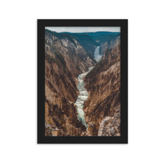 Foto con Cornice - Yellowstone Canyon