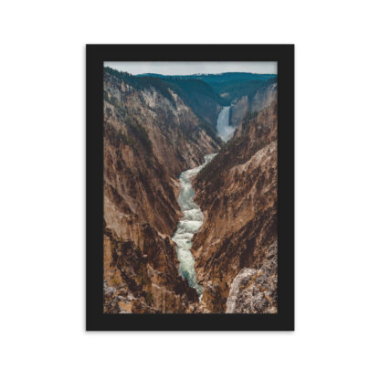 Foto con Cornice - Yellowstone Canyon