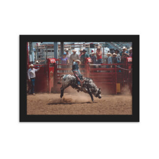 Foto con Cornice - Cowboy Rodeo - Color