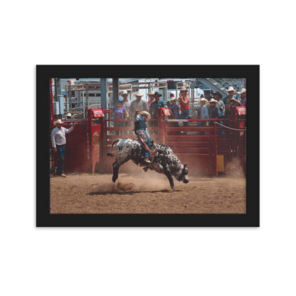 Foto con Cornice - Cowboy Rodeo - Color