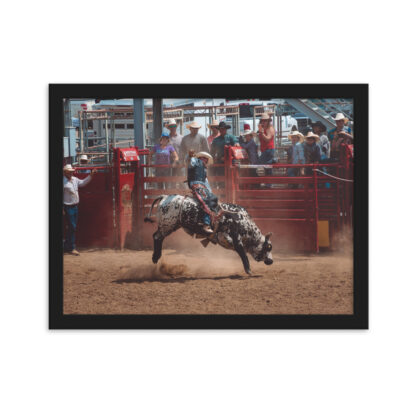 Foto con Cornice - Cowboy Rodeo - Color - immagine 2