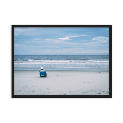 Foto con Cornice - Man at Seaside - immagine 3