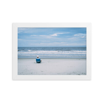 Foto con Cornice - Man at Seaside - immagine 4