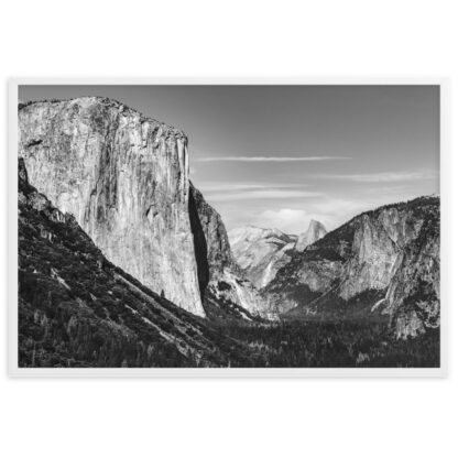 Foto con Cornice - El Capitan + Half Dome - Yosemite - California (cm) - immagine 8