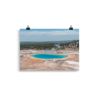 Foto - Yellowstone National Park Grand Prismatic Spring (cm)