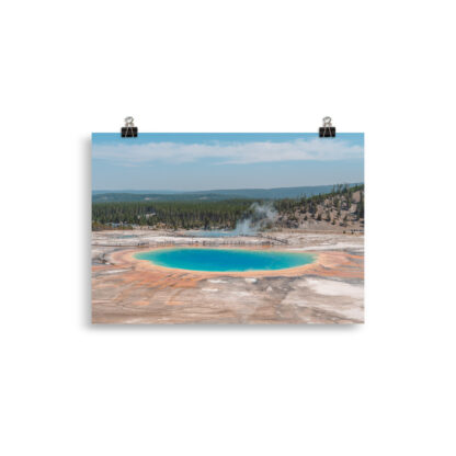 Foto - Yellowstone National Park Grand Prismatic Spring (cm)