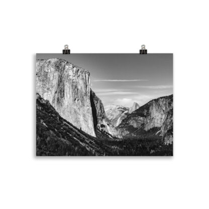 Poster El Capitan + Half Dome - Yosemite - California (cm) - immagine 2