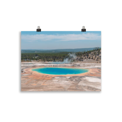 Foto - Yellowstone National Park Grand Prismatic Spring (cm) - immagine 2