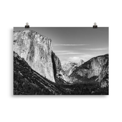Poster El Capitan + Half Dome - Yosemite - California (cm) - immagine 3