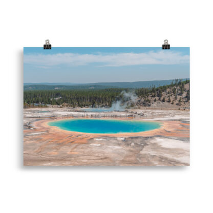 Foto - Yellowstone National Park Grand Prismatic Spring (cm) - immagine 3