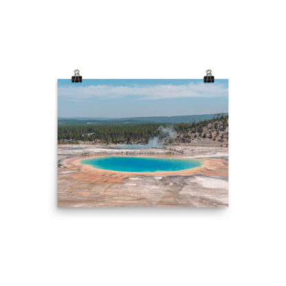 Foto Semi Glossy – Yellowstone National Park Grand Prismatic Spring (in) - immagine 2