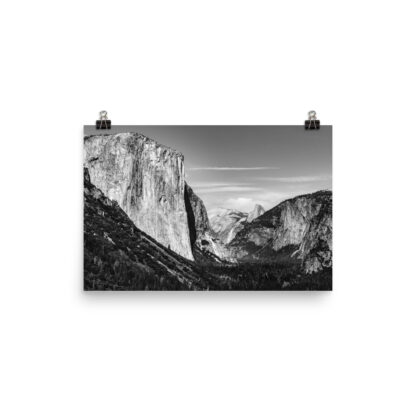 Poster Semy Glossy - El Capitan + Half Dome - Yosemite - California (in) - immagine 3