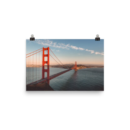 Foto Semi Glossy - Golden Gate Bridge - San Francisco - California (in) - immagine 3