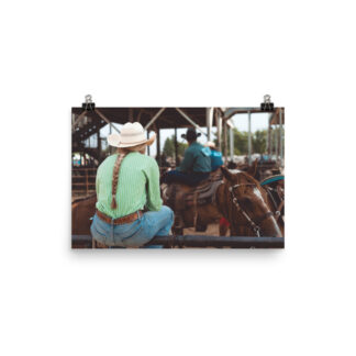 Foto Semi Glossy – Horsewoman (in)