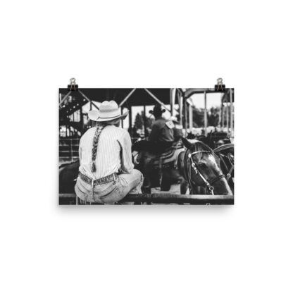 Foto Semi Glossy – Horsewoman (in)