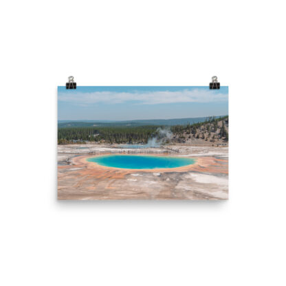 Foto Semi Glossy – Yellowstone National Park Grand Prismatic Spring (in) - immagine 3
