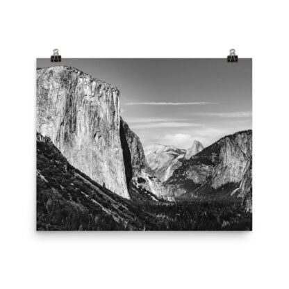 Poster Semy Glossy - El Capitan + Half Dome - Yosemite - California (in) - immagine 4