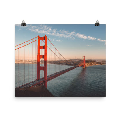 Foto Semi Glossy - Golden Gate Bridge - San Francisco - California (in) - immagine 4
