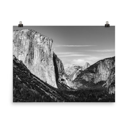 Poster Semy Glossy - El Capitan + Half Dome - Yosemite - California (in) - immagine 5