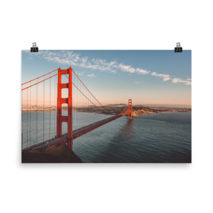 Foto Semi Glossy - Golden Gate Bridge - San Francisco - California (in) - immagine 6