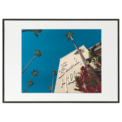 Foto con cornice - Beverly Hills Hotel - Los Angeles - California - 50x70cm