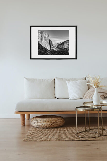 yosemite california bw print for sale framed